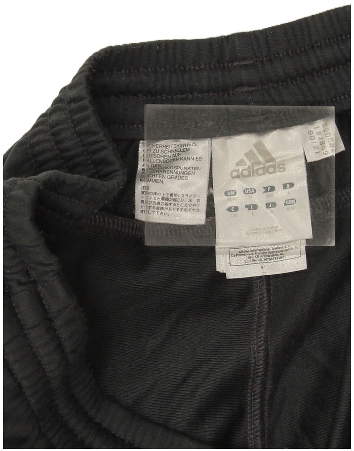 Pantaloni da tuta da uomo Adidas UK 40/42 Poliestere color block grigio medio