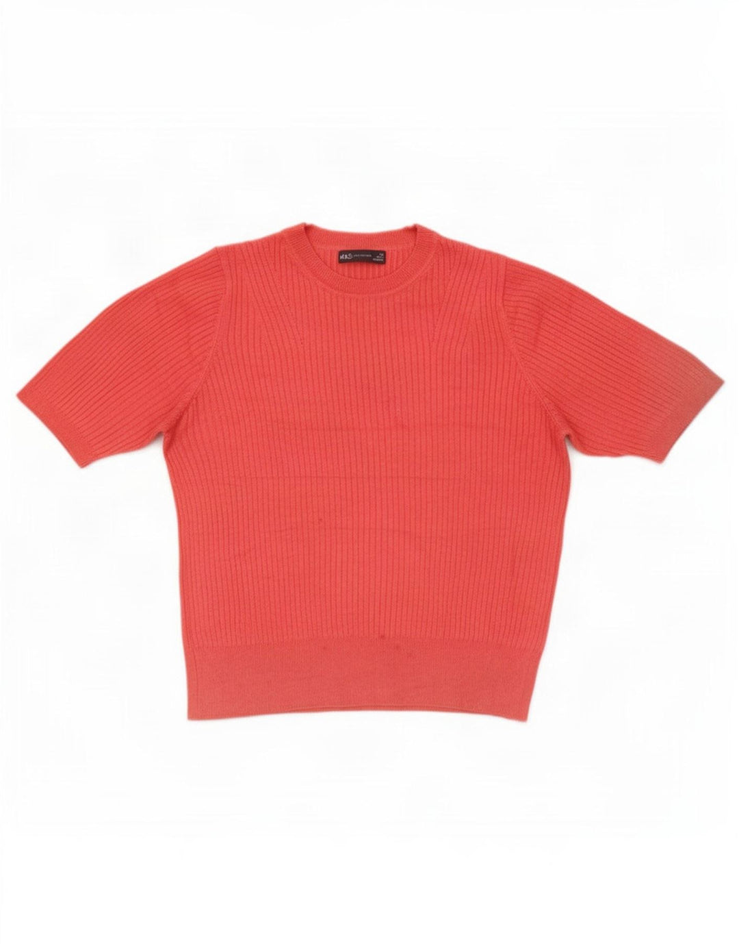 Camicetta a maniche corte da donna Marks & Spencer UK 14 Viscosa rosa medio