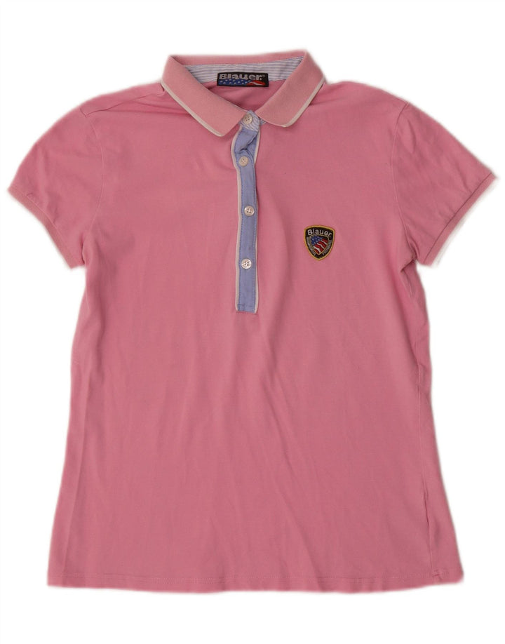 Polo da donna Blauer UK 12 rosa medio