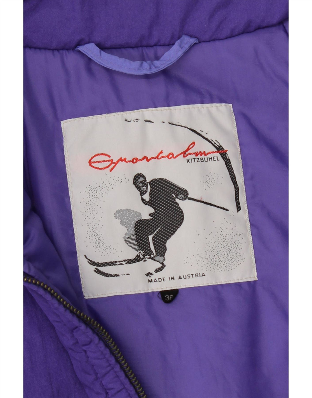 Giacca da sci grafica oversize da donna Sportalm Kitzbühel EU 38 viola medio