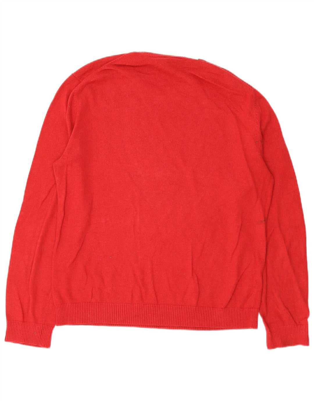 Maglione maglione girocollo da uomo Gap grande in cotone rosso