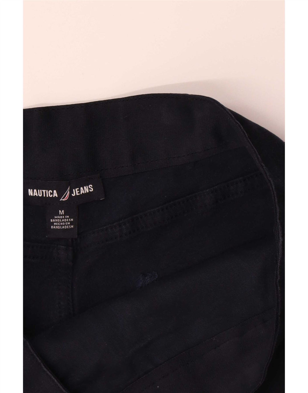 Pantaloncini chino da donna Nautica medi W30 cotone blu navy