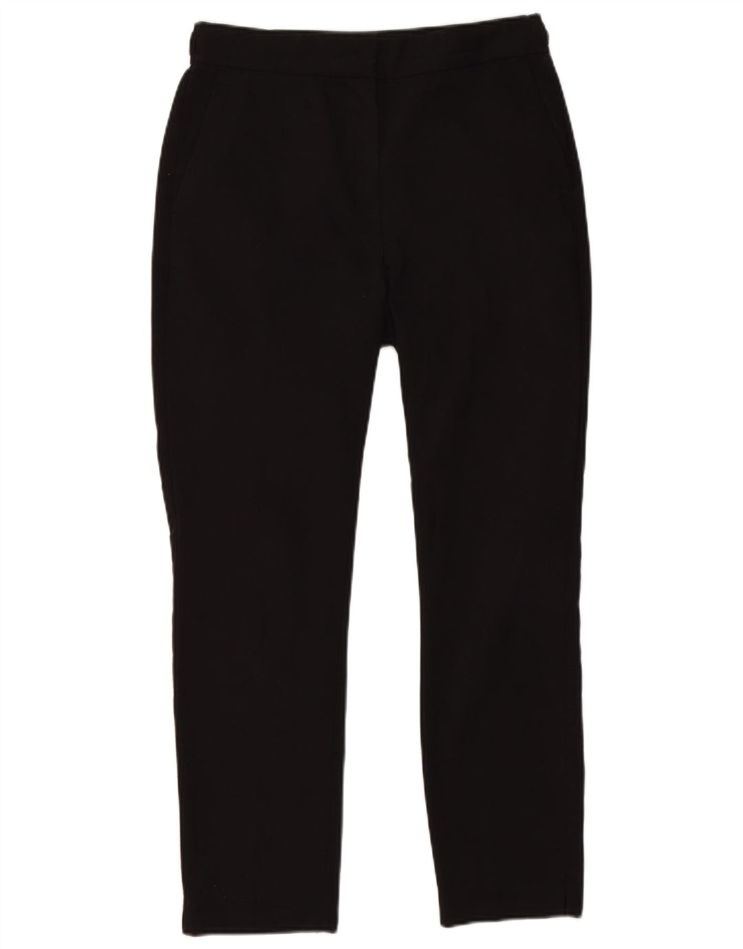 Pantaloni chino slim da donna Zara medi W28 L26 cotone nero