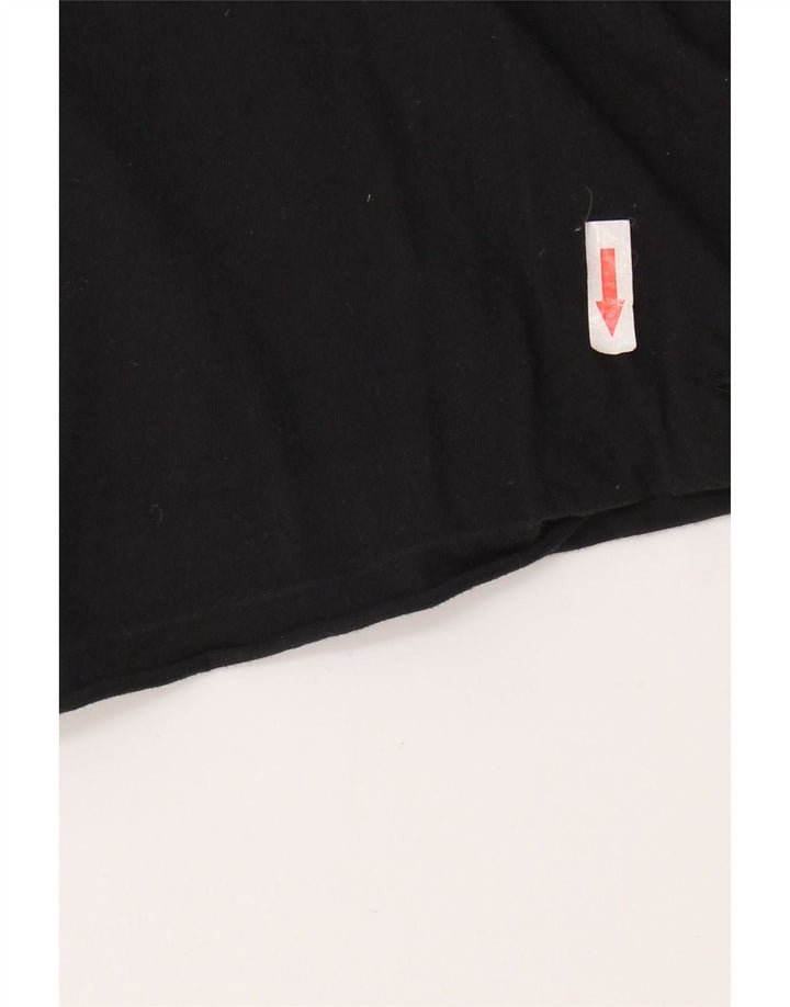 T-shirt grafica NIKE da ragazzo, 10-11 anni, cotone nero medio