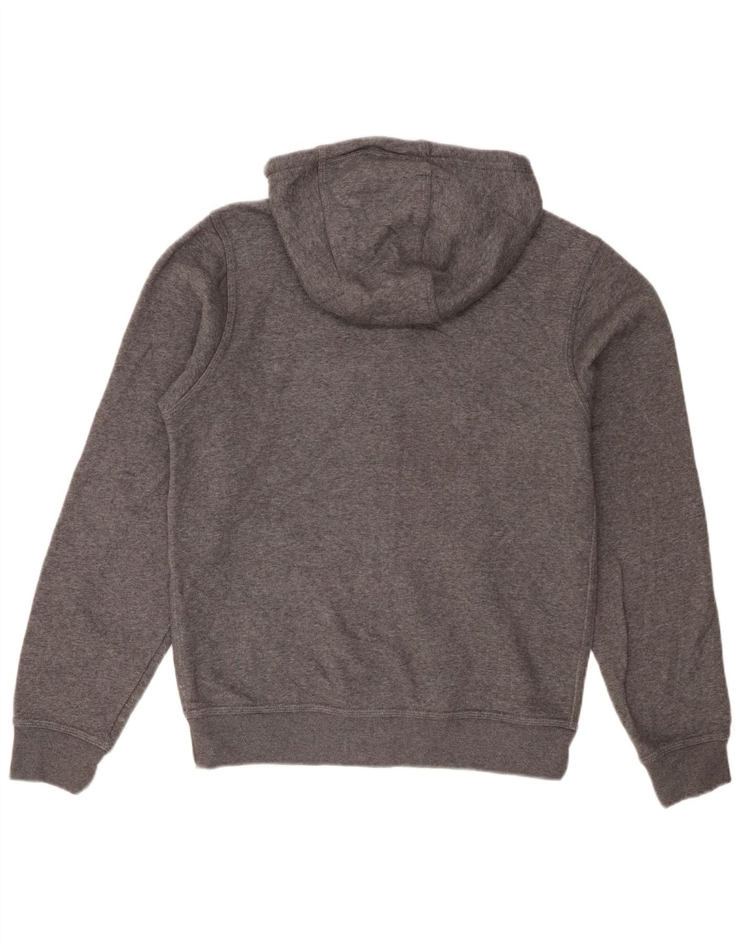 Felpa con cappuccio e zip Nike da uomo, piccola, in cotone grigio screziato
