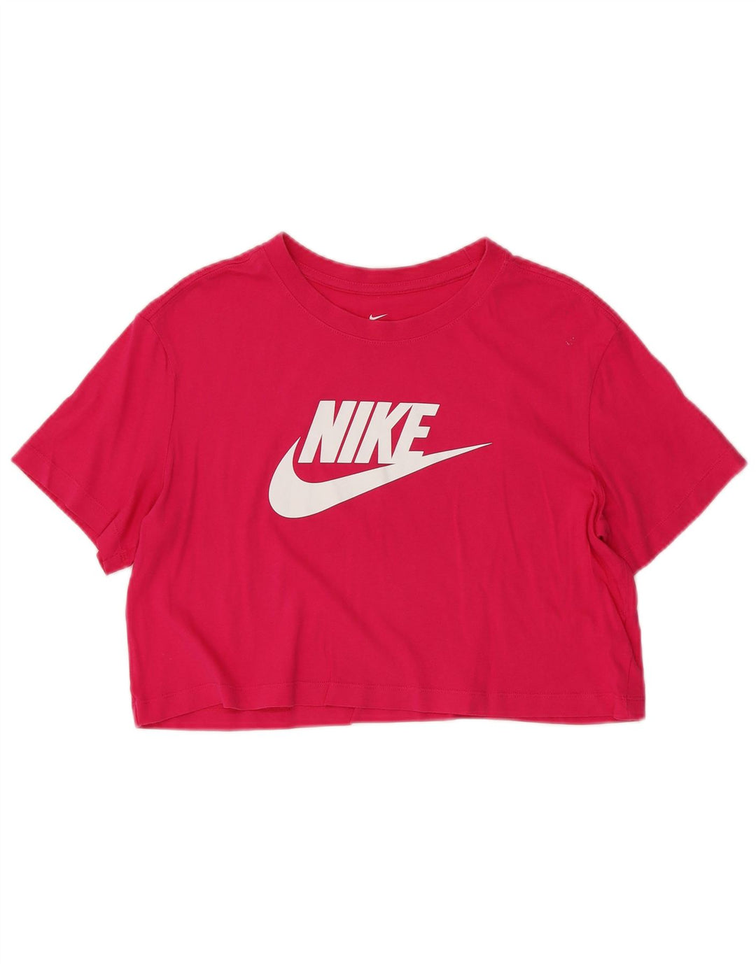 T-shirt grafica oversize corta Nike da donna UK 10 piccola rosa
