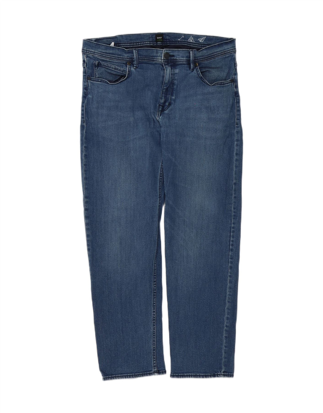Jeans slim da uomo Hugo Boss W36 L30 cotone blu