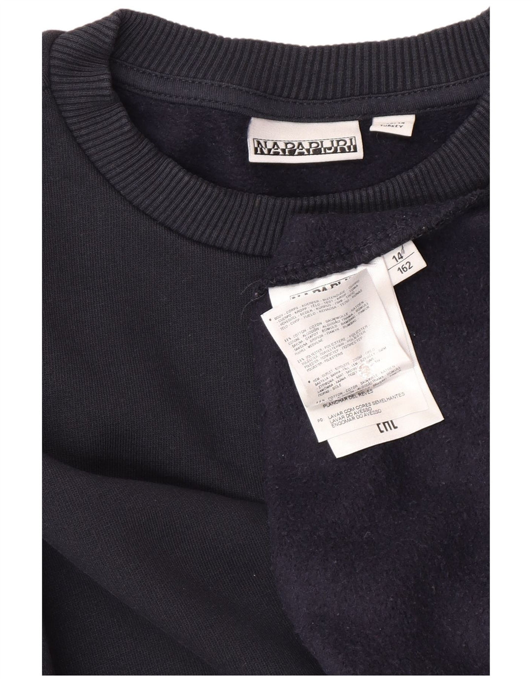 Felpa da bambino NAPAPIJRI 13-14 anni blu navy