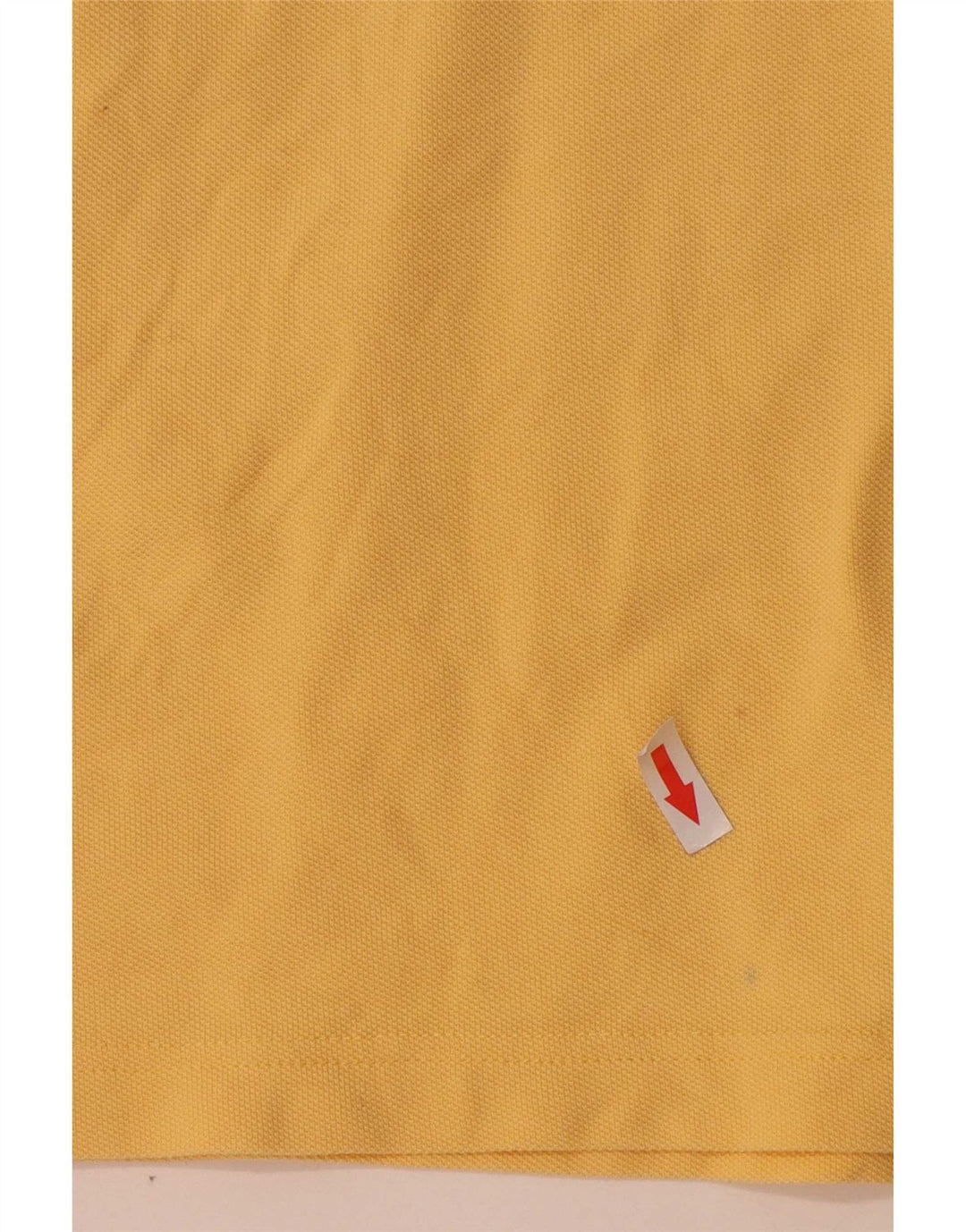 Polo Asics Uomo Cotone Giallo Medio