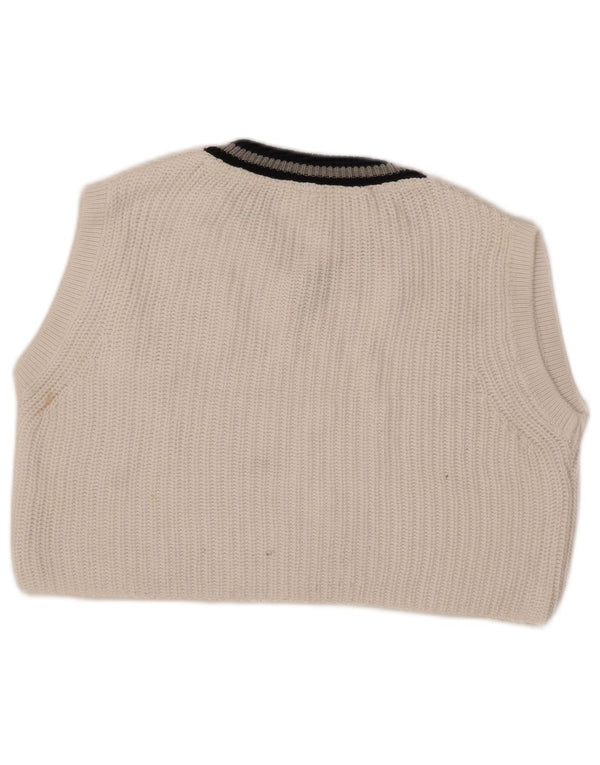Canotta da donna con grafica corta Urban Outfitters UK 10 piccola bianca