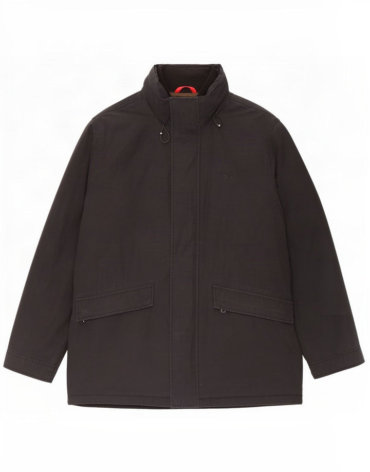 Gant Giacca imbottita con cappuccio da uomo UK 42 XL Poliestere nero
