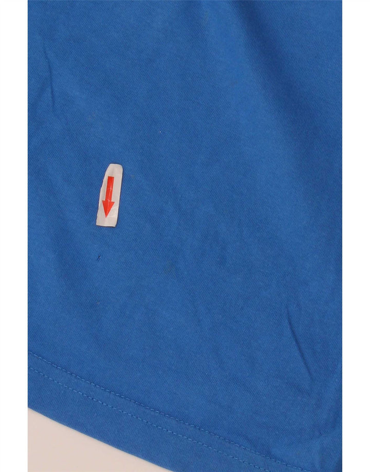 Maglietta grafica da uomo Adidas Top grande blu