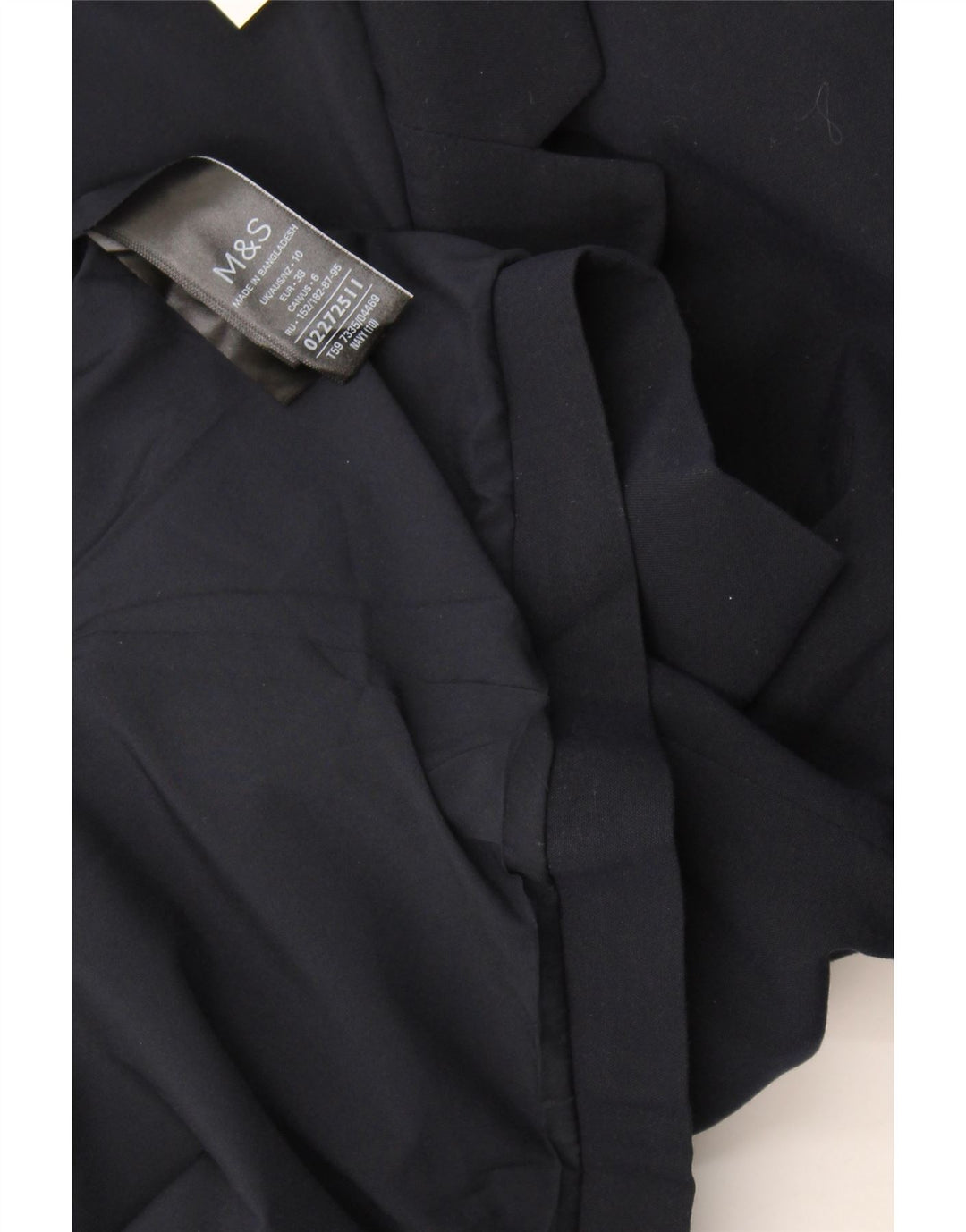 Giacca blazer a 1 bottone Marks & Spencer da donna UK 10 piccola blu navy