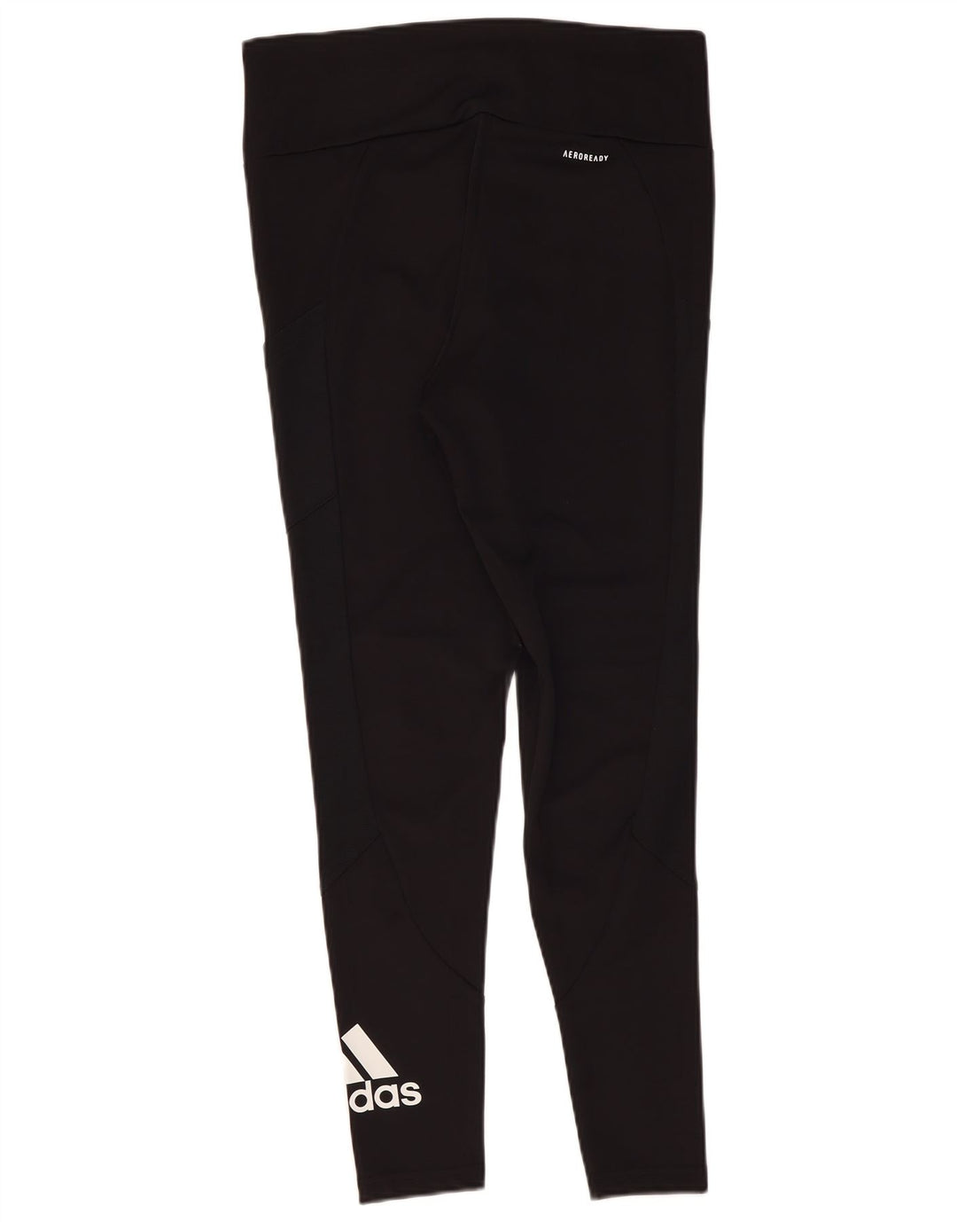 Leggings Adidas Aeroready Graphic da donna UK 16/18 Large Nero Poliestere