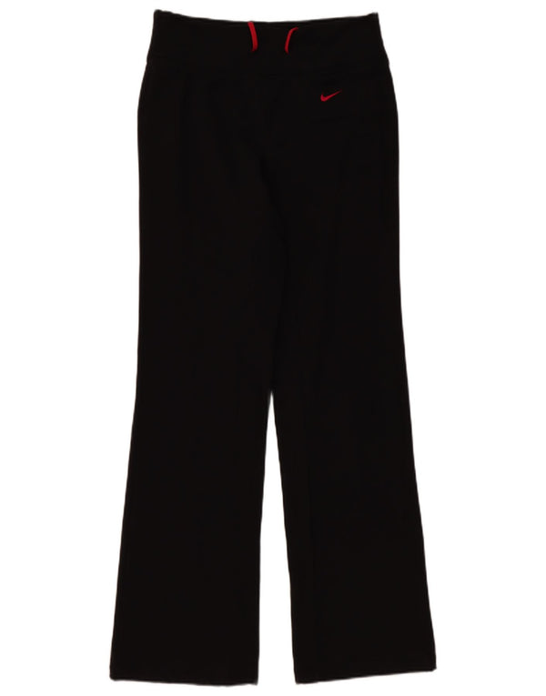 Pantaloni della tuta da donna Nike UK 6 XS cotone nero