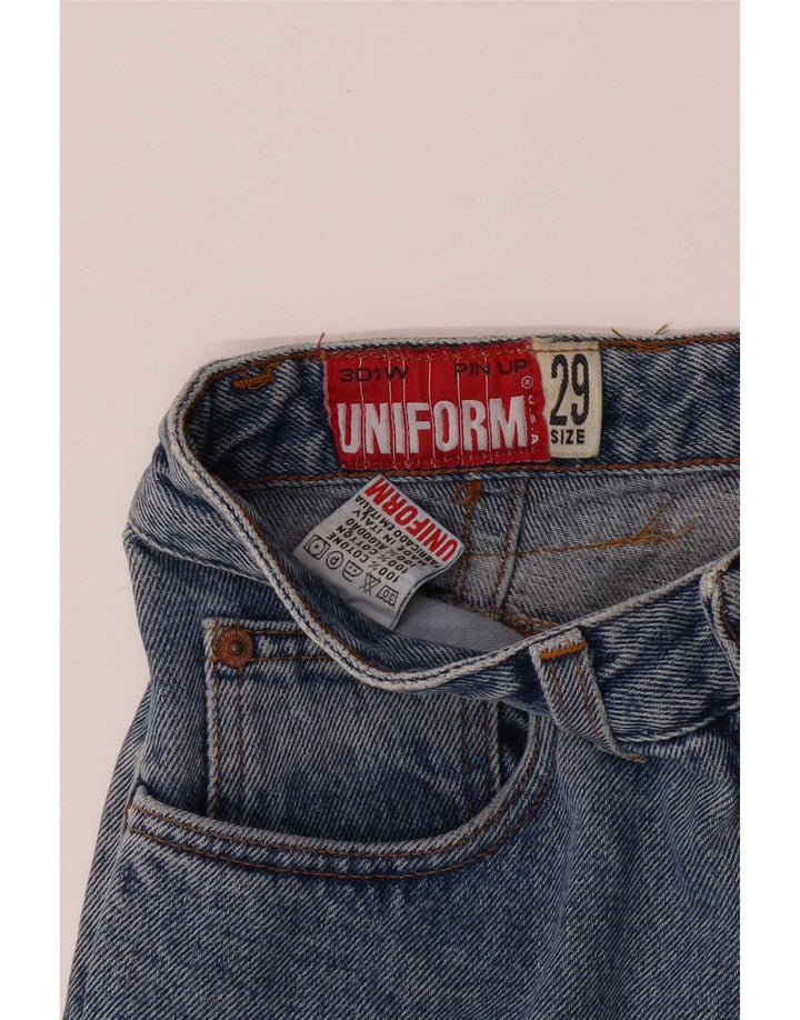Jeans affusolati da donna uniformi W29 L28 Blu