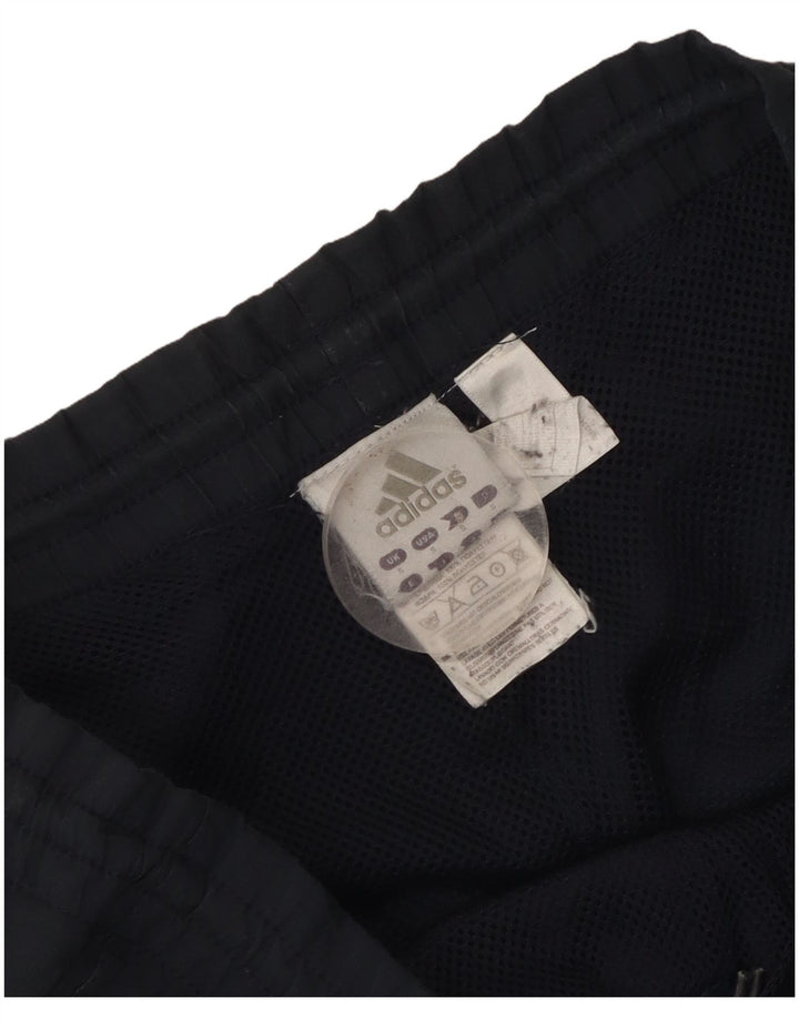 Pantaloni da tuta Adidas da uomo piccoli in poliestere grigio