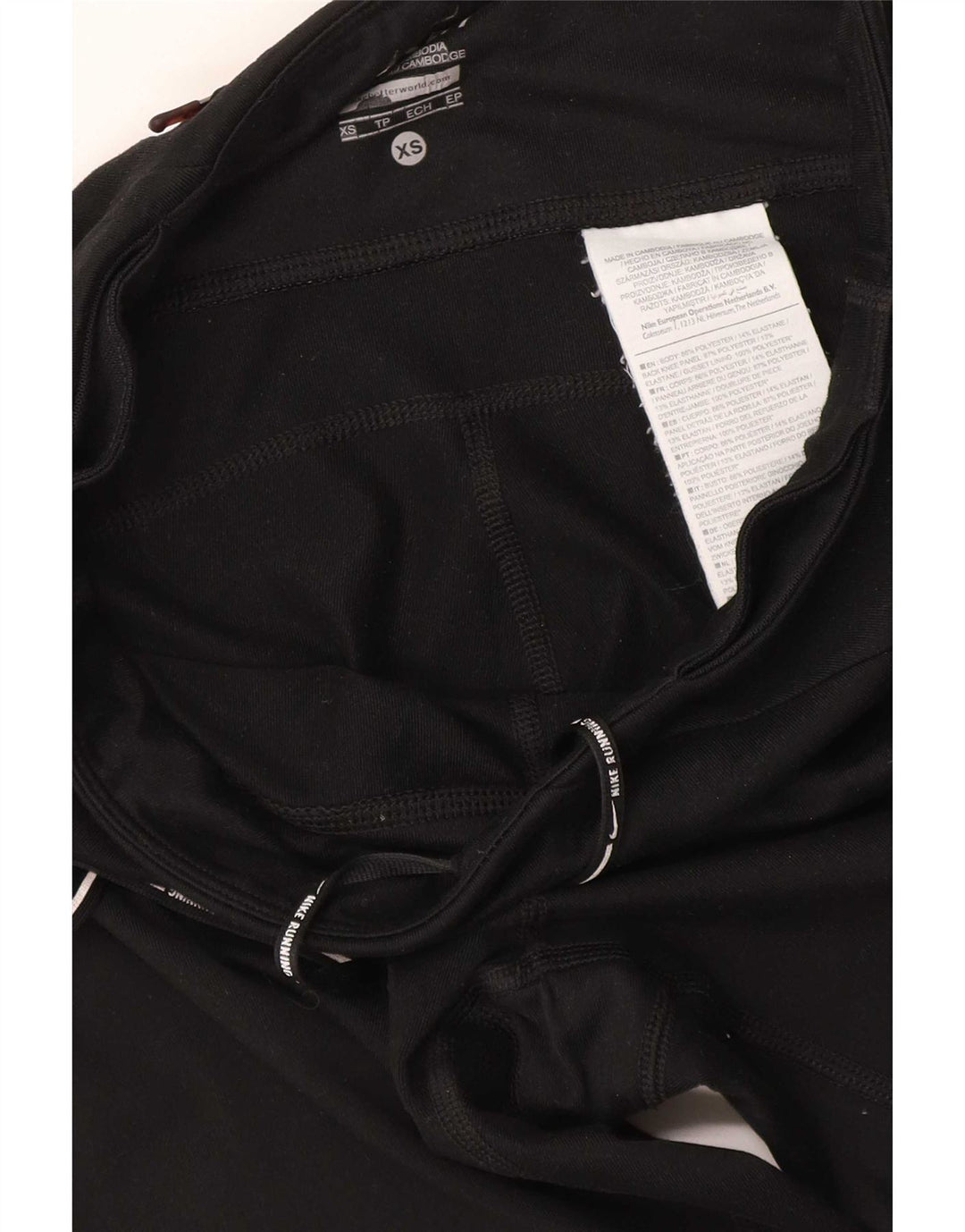 Leggings Nike Dri Fit da donna UK 6 XS poliestere nero