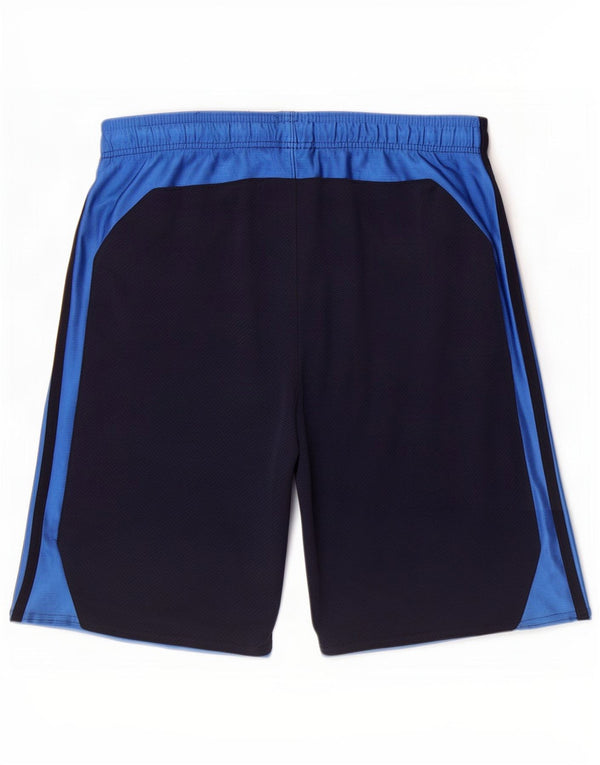 Pantaloncini sportivi Adidas da uomo Oklahoma City Thunder color block medio blu navy