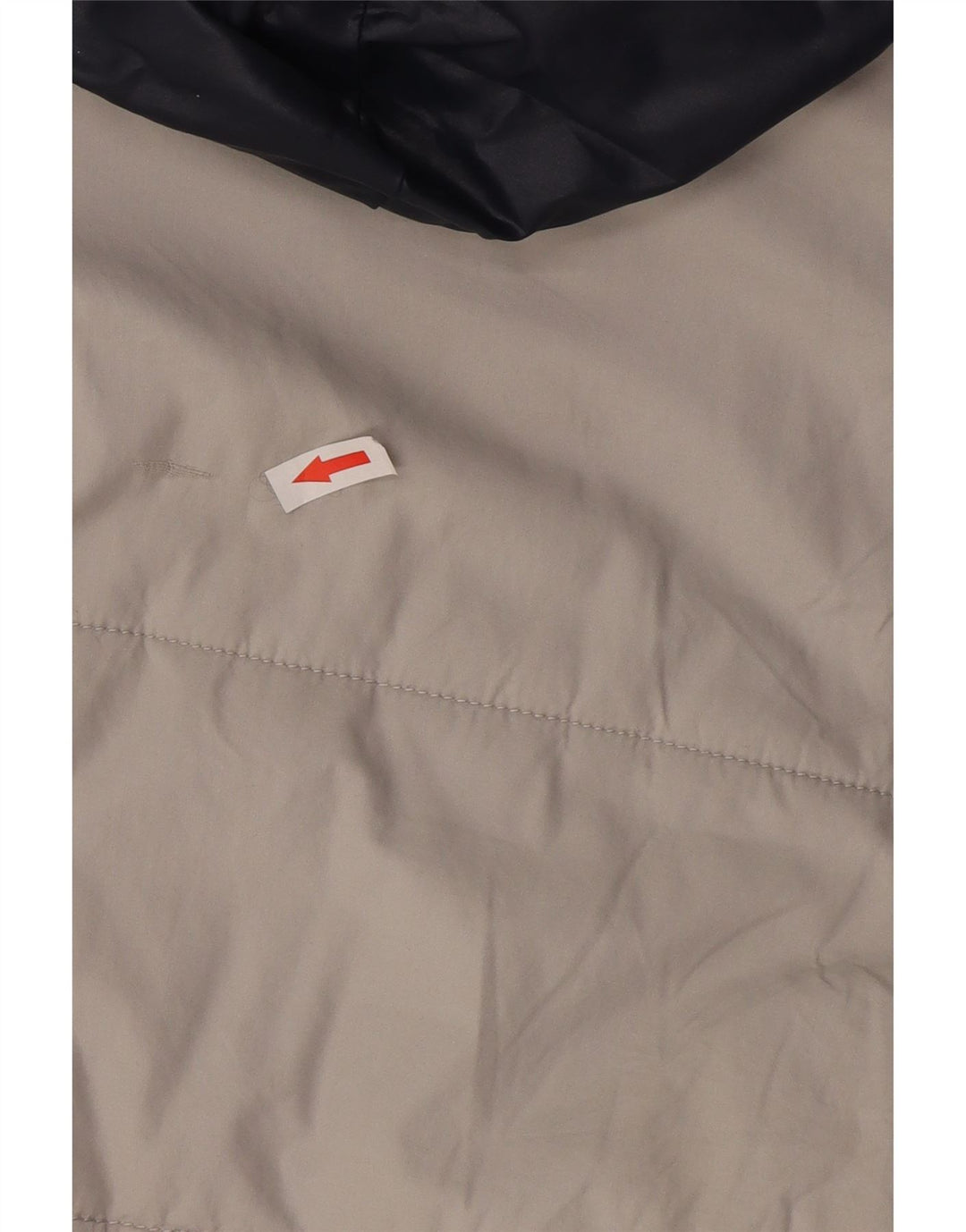 Giacca imbottita con cappuccio da uomo Fila UK 38 Cotone grigio medio