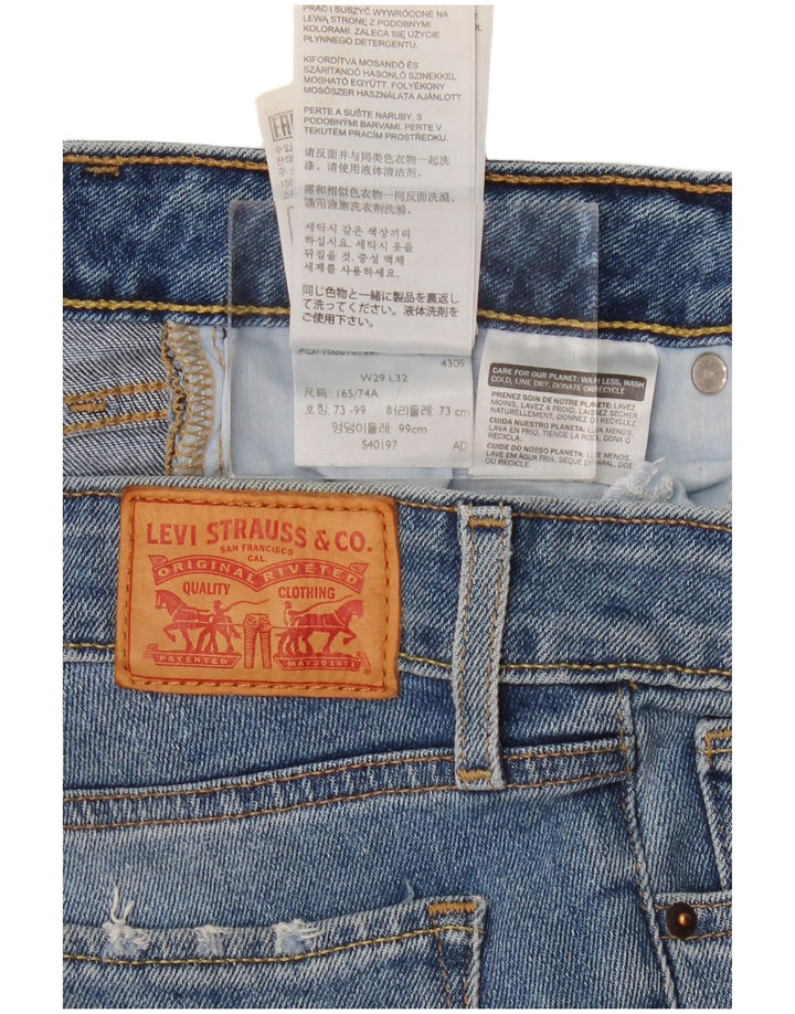 LEVI'S Jeans da donna 712 slim W29 L32 cotone blu