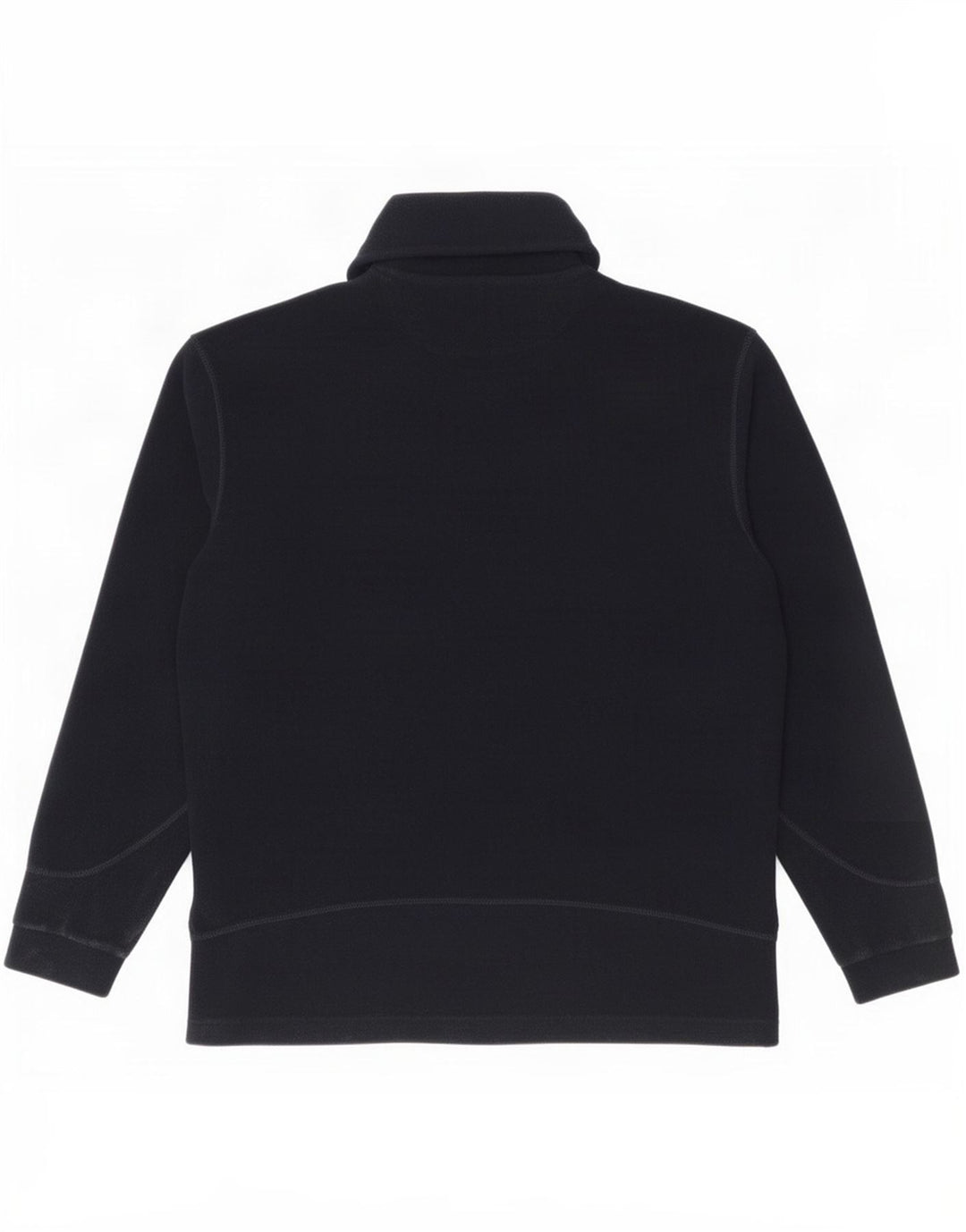 Champion Maglione da uomo in pile con zip e collo grande in poliestere blu navy