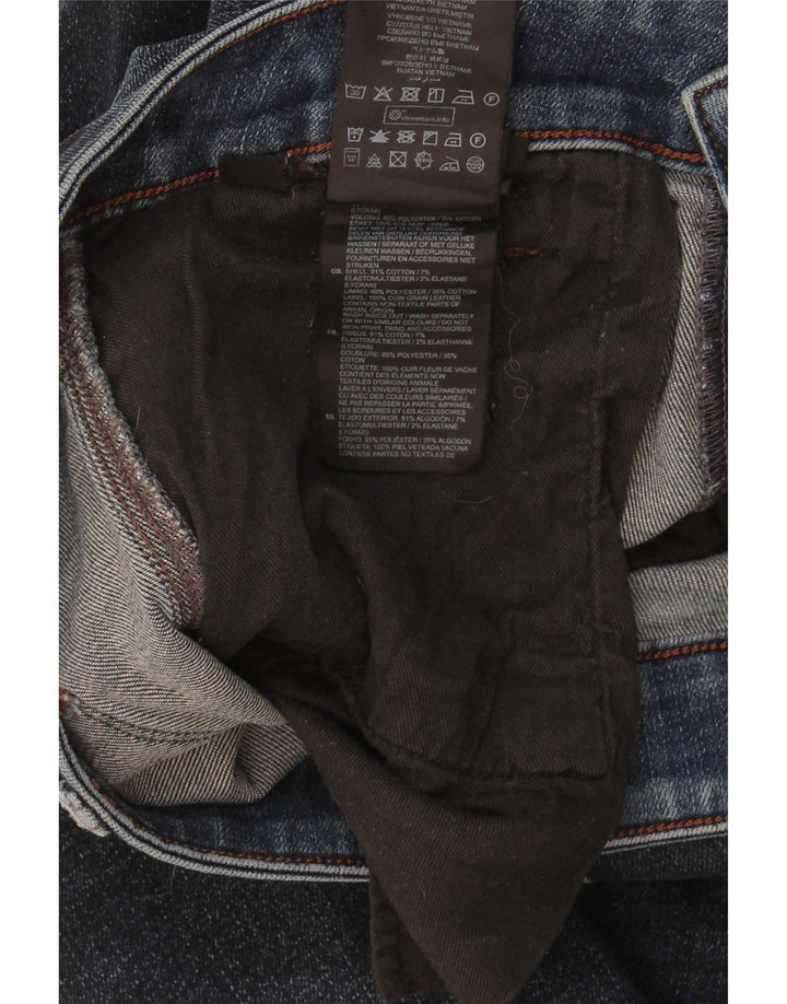 Jeans slim da uomo G-Star W34 L34 cotone blu navy