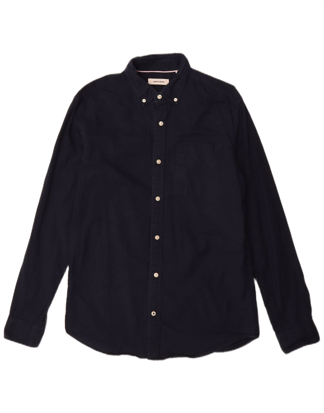 Camicia da uomo Jack & Jones in cotone blu navy medio