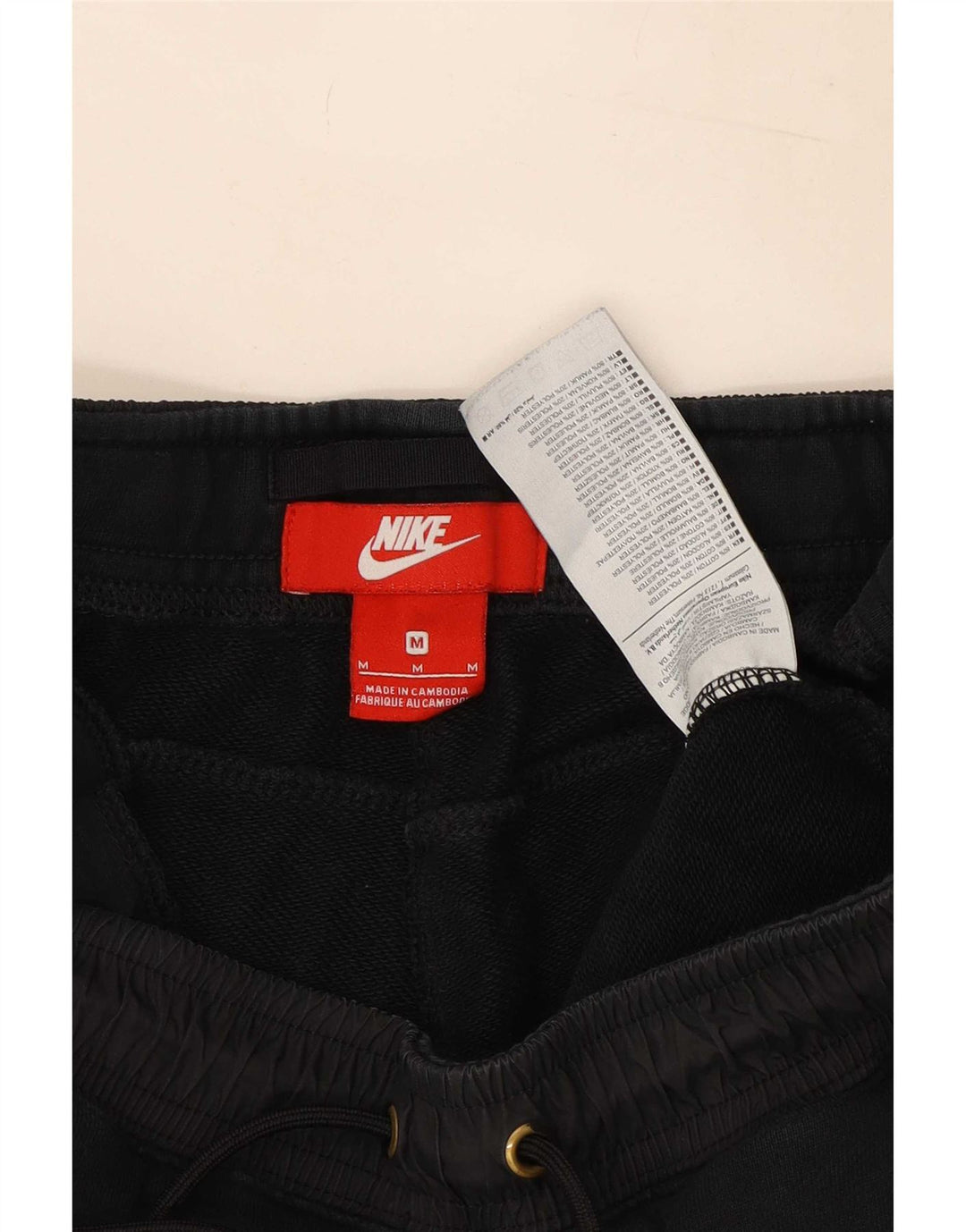 Pantaloni da tuta da uomo Nike Joggers medio cotone nero