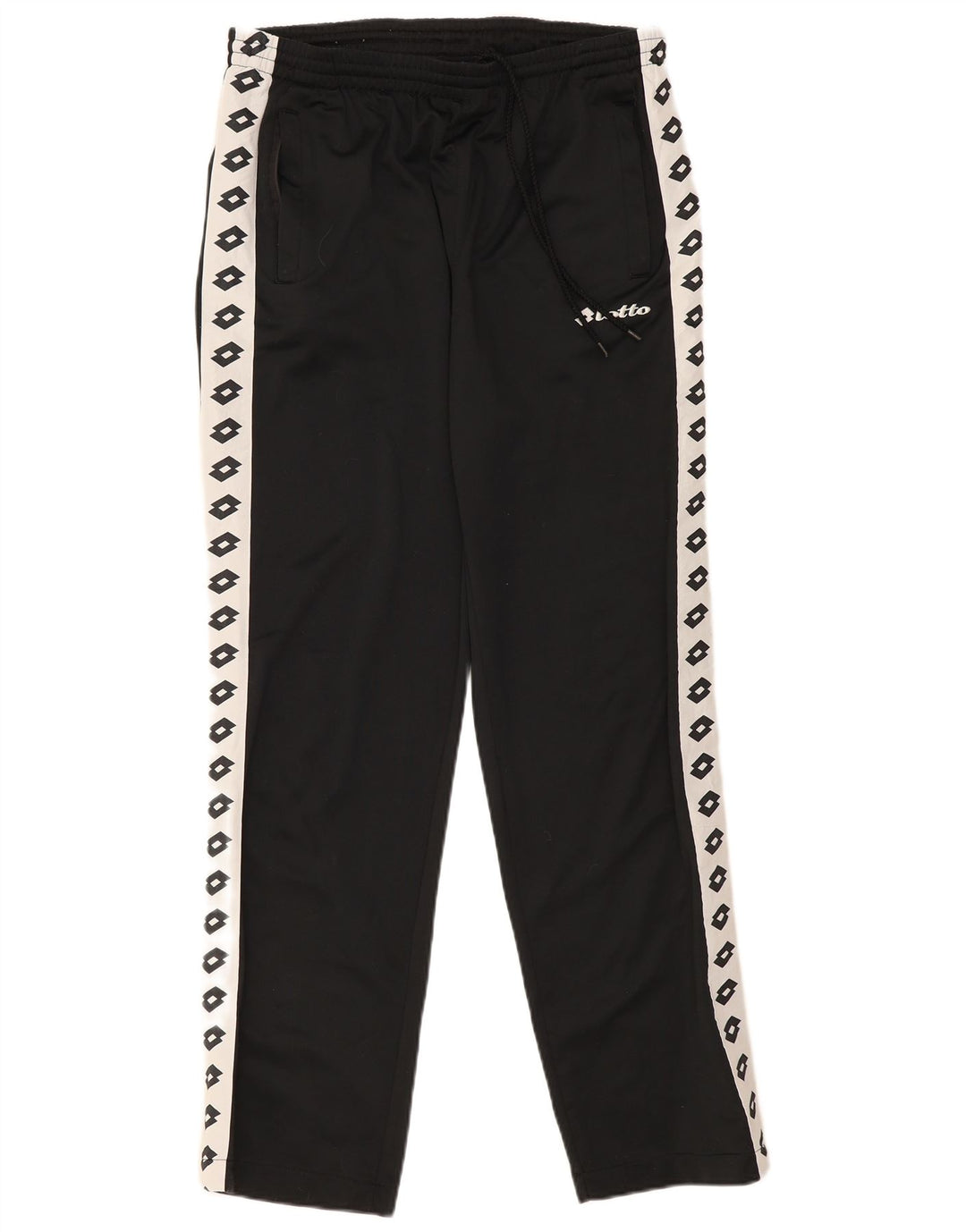 Pantaloni da tuta con grafica da uomo Lotto Large Black Colourblock