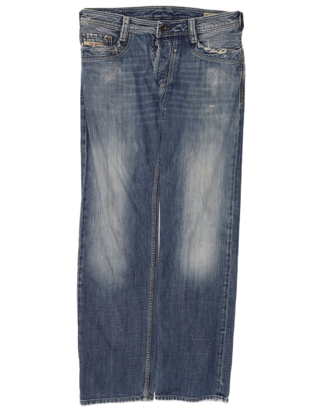 Jeans dritti da uomo Diesel Timmen W33 L34 cotone blu