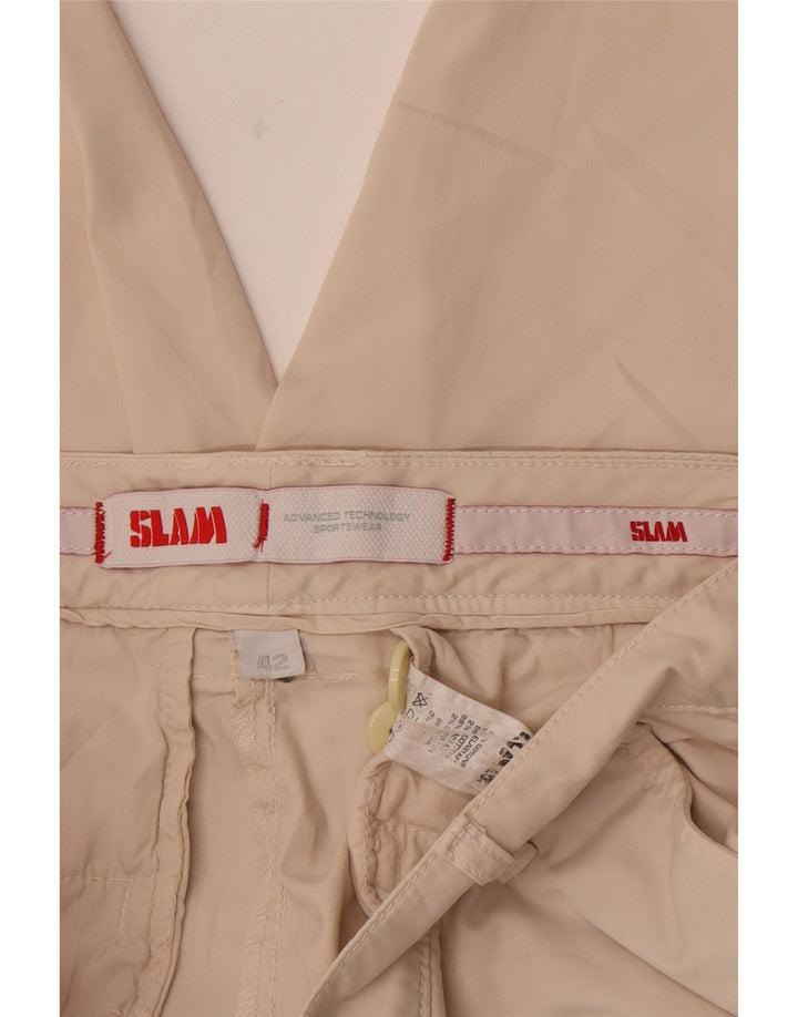 Pantaloncini chino da donna Slam IT 42 medio W30 cotone beige
