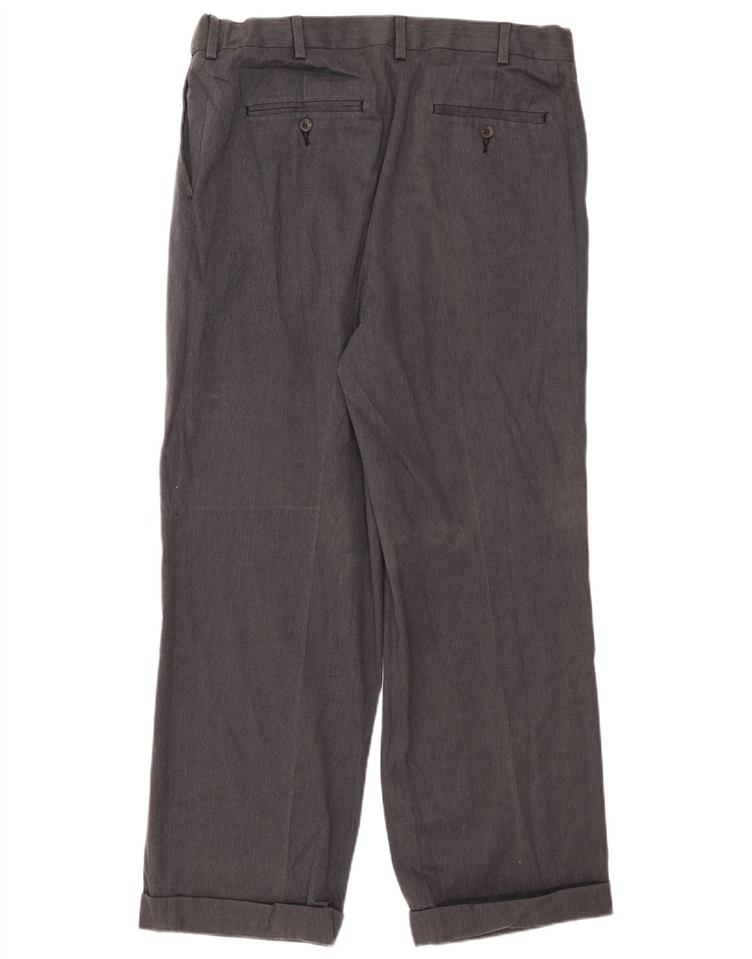 Pantaloni chino con pegging da uomo Eddie Bauer W36 L31 classici grigi