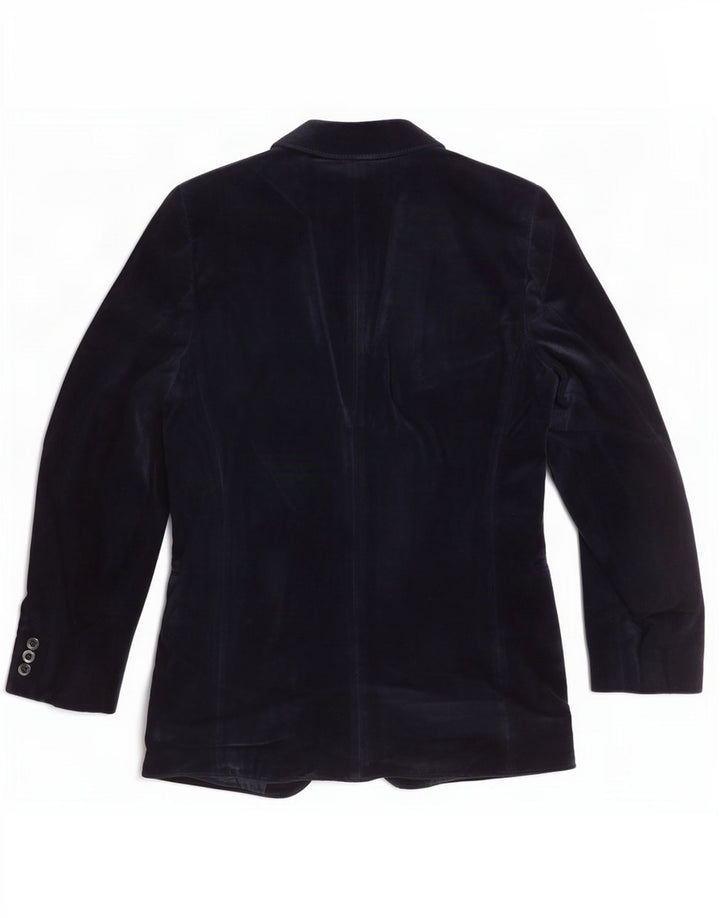 Giacca blazer a 2 bottoni da ragazzo Palomino 11-12 anni in cotone blu navy