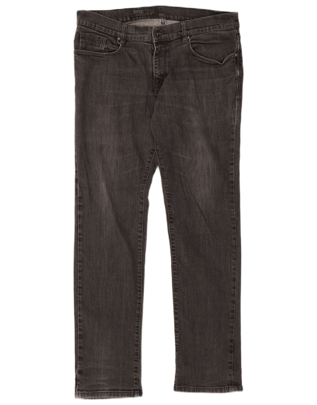 Jeans Slim Uomo Rifle IT 52 XL W38 L33 Cotone Grigio