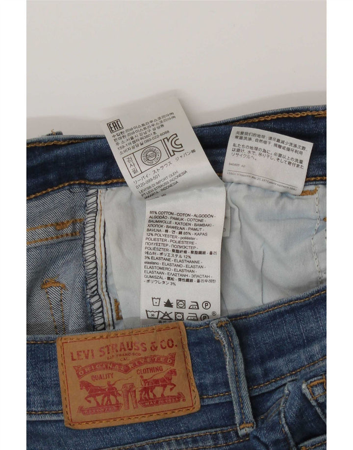 Jeans Levi's 710 Super Skinny da donna W29 L30 Blu