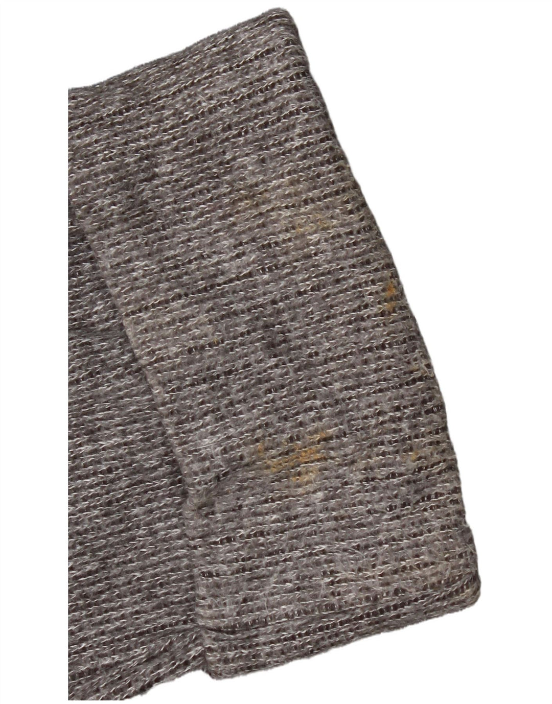Maglione corto a collo alto da donna Zara UK 14 Grigio medio screziato
