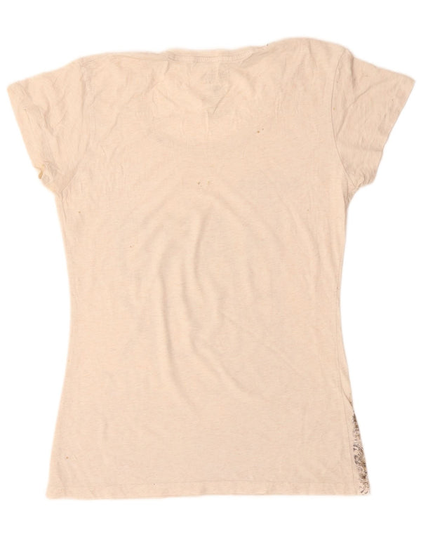 T-shirt grafica per ragazze HARD ROCK CAFE London 15-16 anni XL bianco sporco