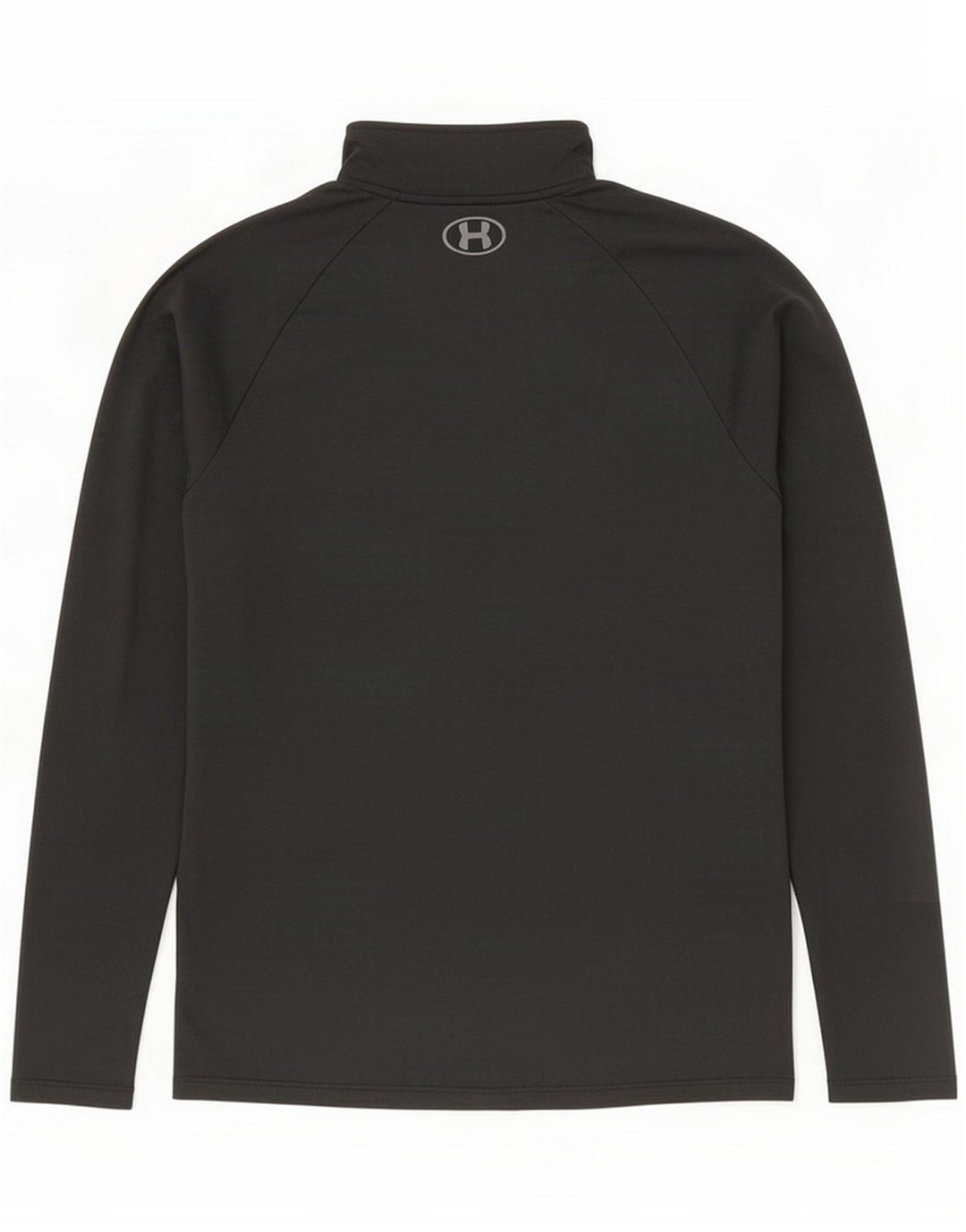 Top da tuta pullover con zip da uomo Under Armour, medio, poliestere nero