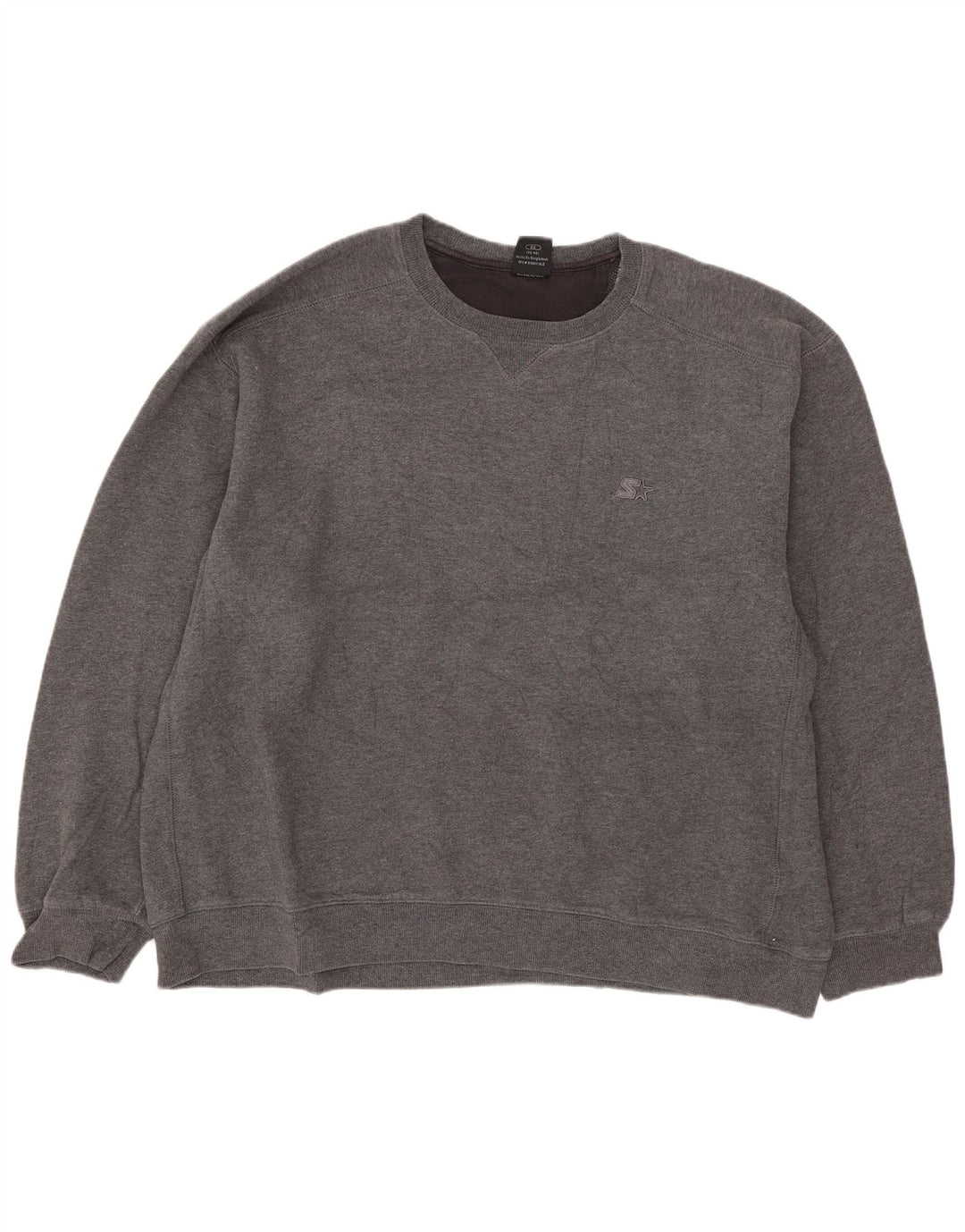 Felpa da uomo Starter UK 46/48 XL Cotone grigio