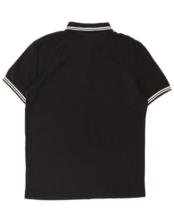 Polo Kappa Uomo Large a Righe Nere