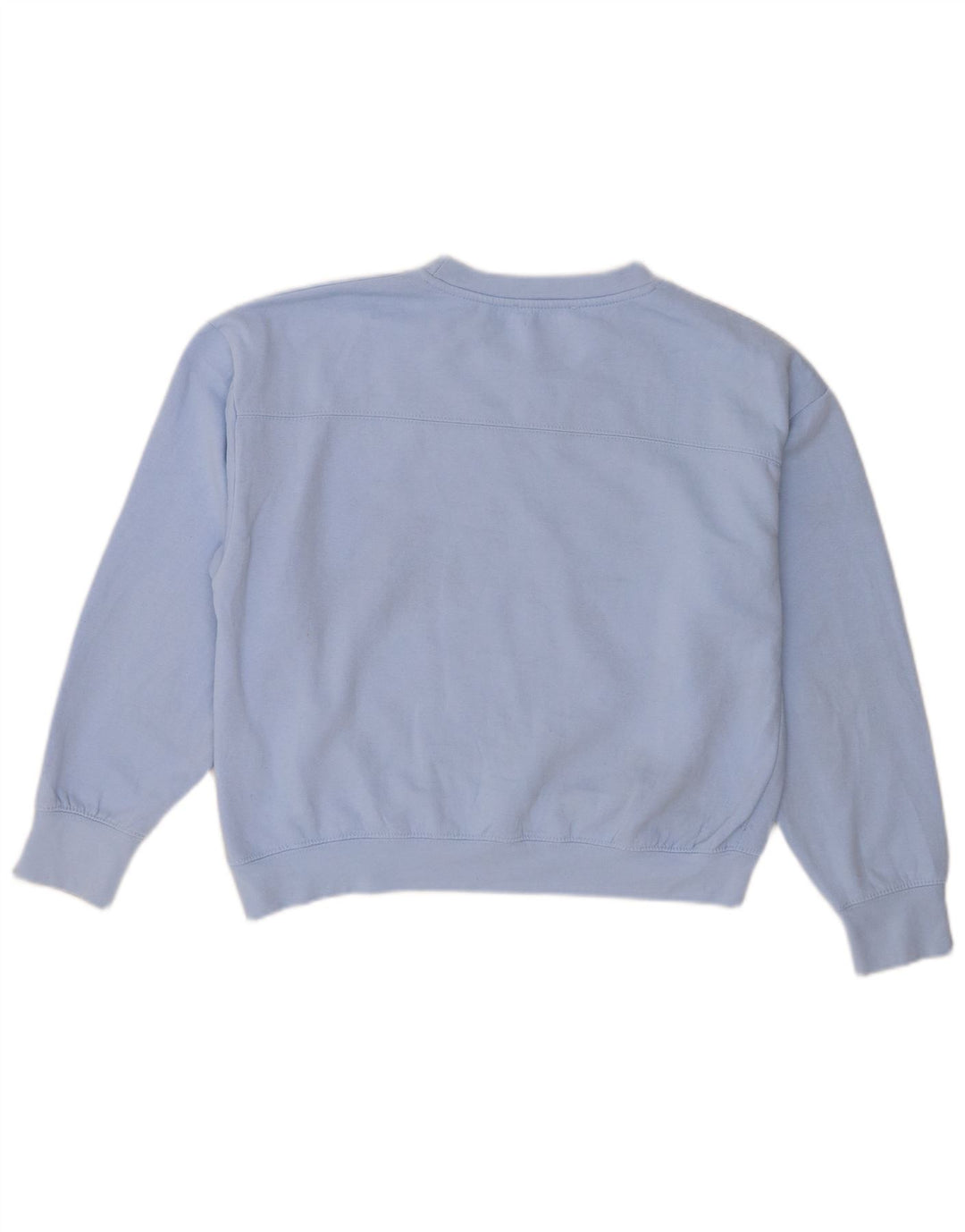 Felpa oversize da donna Zara UK 10 piccola in poliestere blu