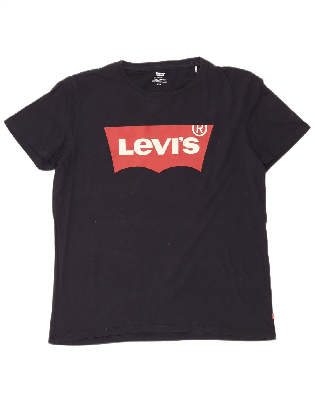 T-shirt grafica da uomo Levi's Top grande blu navy