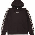 REEBOK Mens Graphic Hoodie Jumper Small Black Cotton