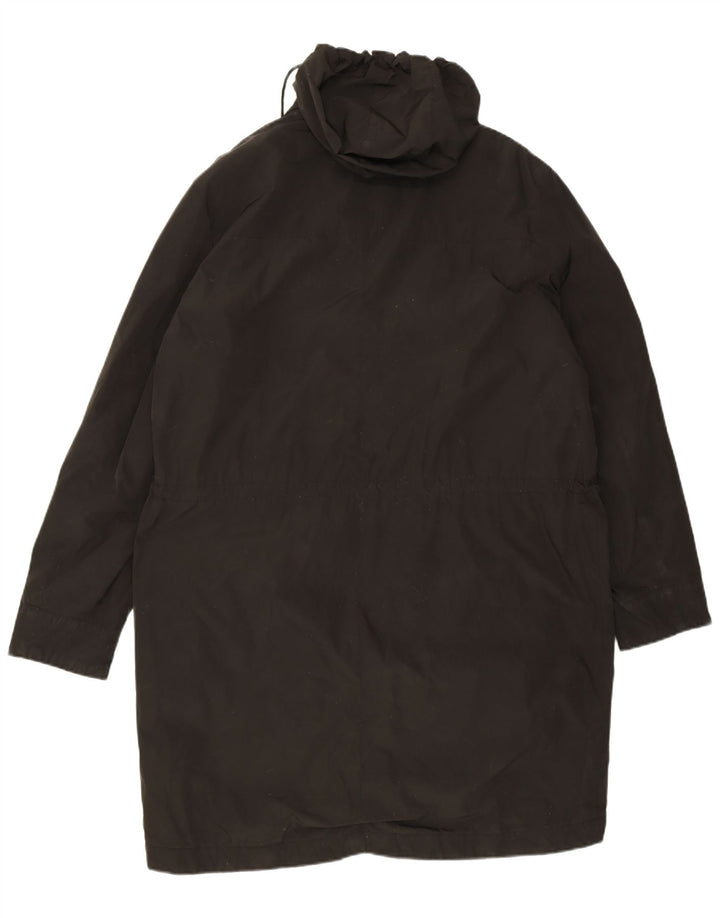 Cappotto giacca a vento con cappuccio da uomo Calvin Klein IT 54 2XL poliestere nero