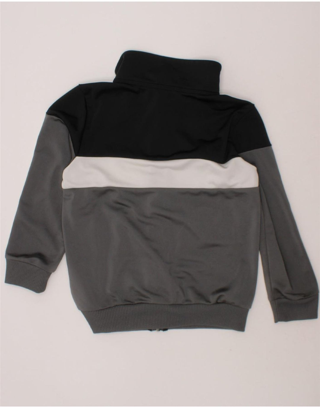 ADIDAS Boys Tracksuit Top Jacket 6-7 Years Multicoloured Colourblock Vintage Adidas and Second-Hand Adidas from Messina Hembry 