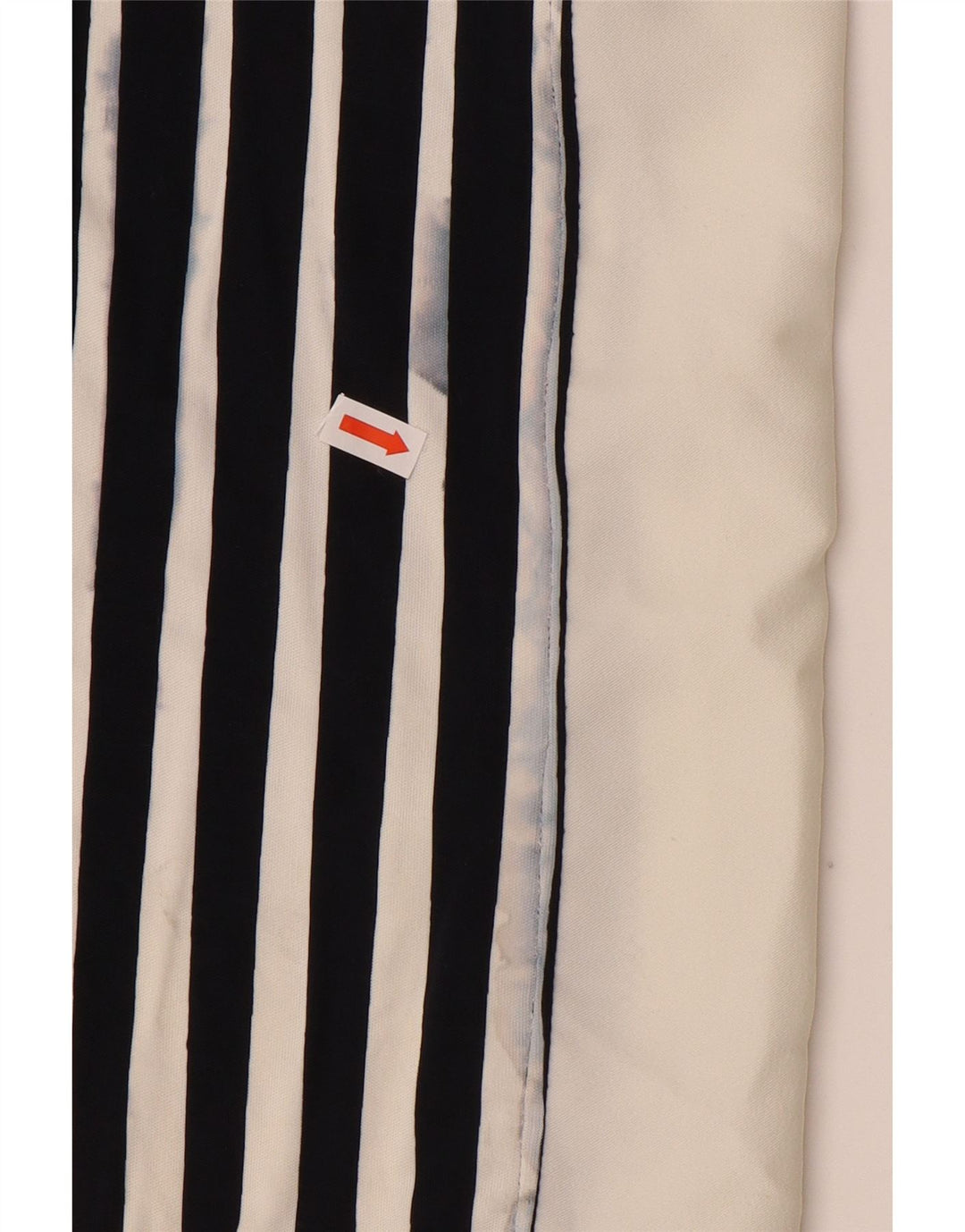 GIANFRANCO FERRE Womens Sundress IT 40 Small Black Striped Viscose