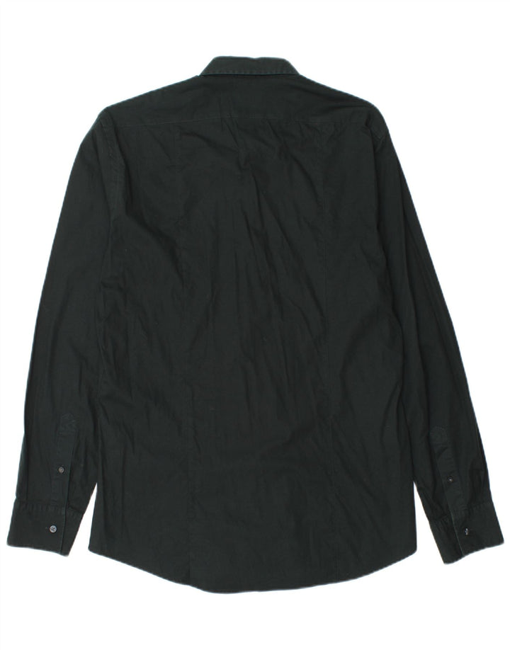 Camicia slim fit da uomo Calvin Klein grande verde