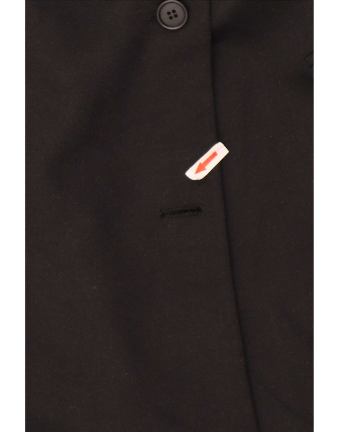Gina Lebole Cappotto doppiopetto da donna UK 14 Medio Nero
