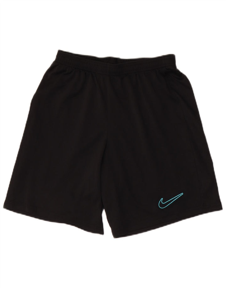 Pantaloncini sportivi Nike da ragazzo Dri Fit Slim 10-11 anni poliestere nero medio